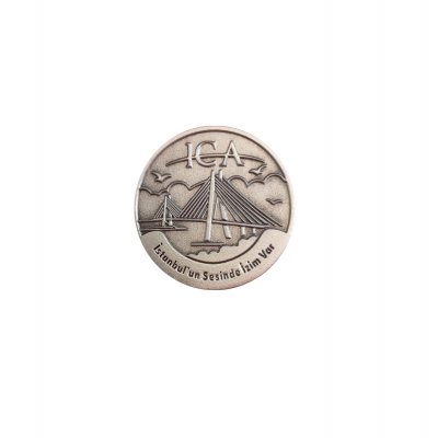 Kurumsal Metal Yaka Rozeti - ÖZ-R - 233