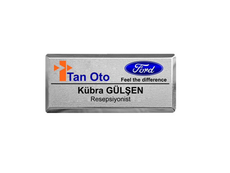 Otomotiv Yaka İsimlik -OZ-Y 39