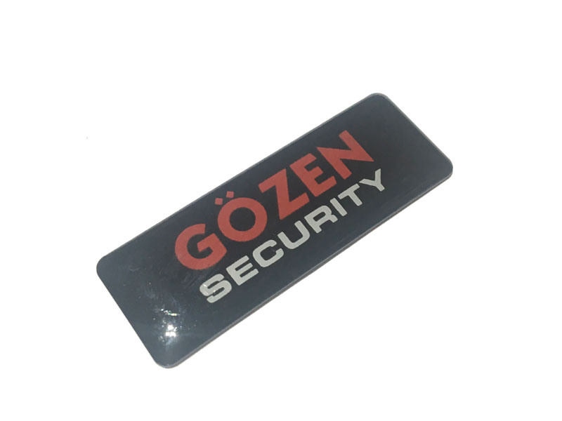 Yaka İsimliği Bastır-GÜVENLİK-OZ-Y 20