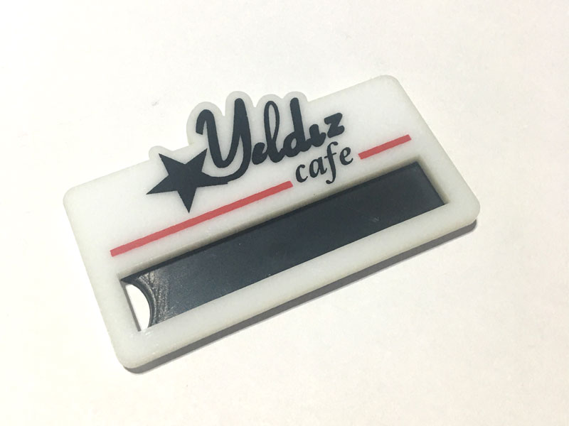 Metal Personel Yaka İsimlikleri -YILDIZ CAFE-OZ-Y 10